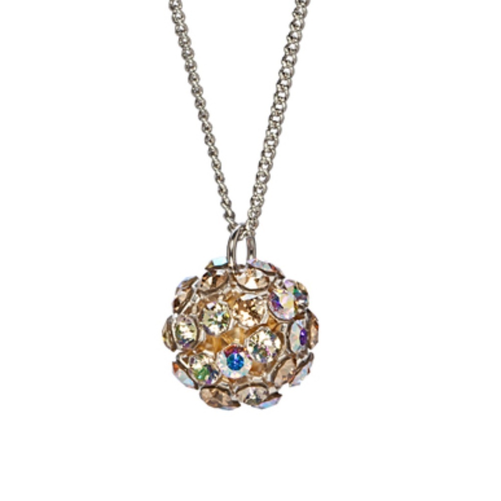 Limited Edition • Swarovski Crystal Sphere Necklace • NWT - Picture 2 of 2